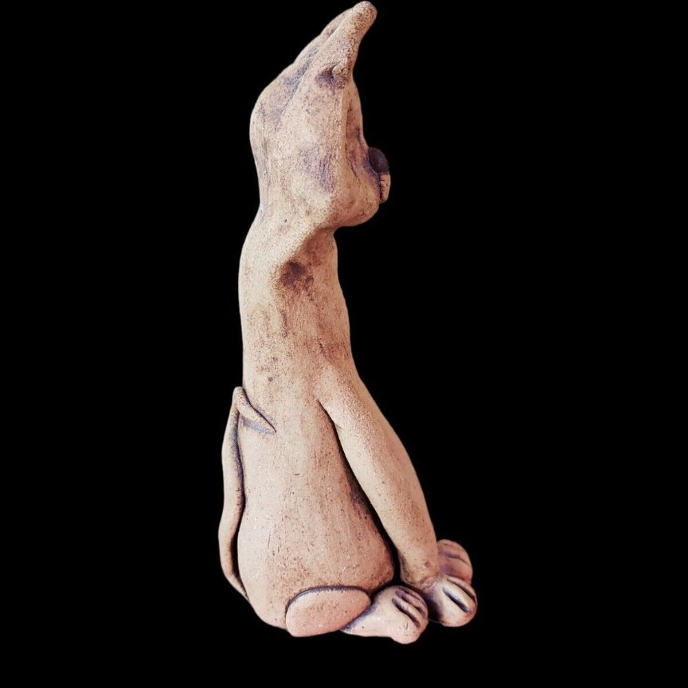 Clay Art Cat New Zeland 4" tall - Picture 5 of 7